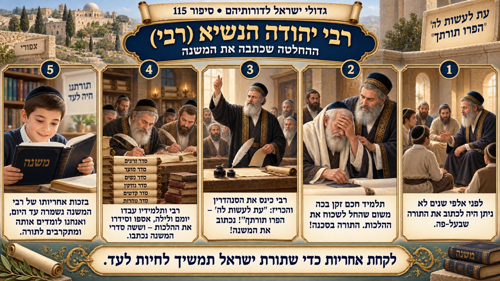 תמונת סיכום — רבי יהודה הנשיא (רבי): רבי יהודה הנשיא (רבי)